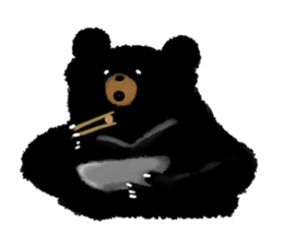 BLACK BEAR sticker #173026