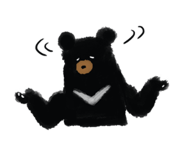 BLACK BEAR sticker #173029