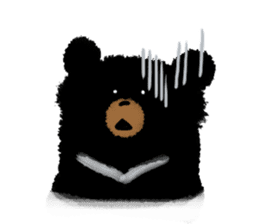 BLACK BEAR sticker #173032