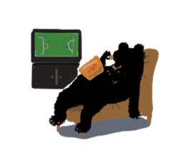 BLACK BEAR sticker #173034