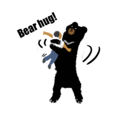 BLACK BEAR sticker #173039