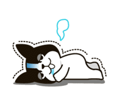 Happy daily life of Ran Ran and Merry sticker #174205