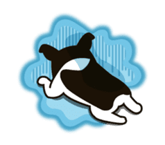 Happy daily life of Ran Ran and Merry sticker #174207