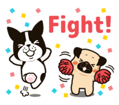 Happy daily life of Ran Ran and Merry sticker #174218