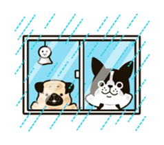 Happy daily life of Ran Ran and Merry sticker #174223