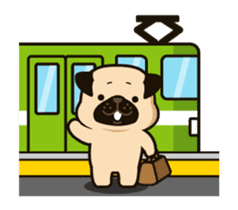 Happy daily life of Ran Ran and Merry sticker #174226