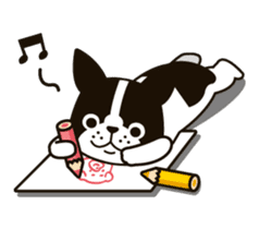 Happy daily life of Ran Ran and Merry sticker #174228