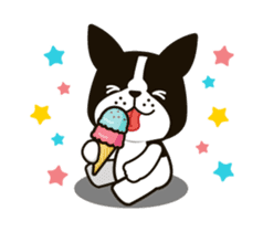 Happy daily life of Ran Ran and Merry sticker #174229