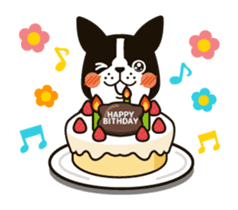 Happy daily life of Ran Ran and Merry sticker #174240