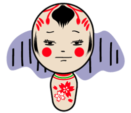 KOKESHI-CHAN sticker #174822
