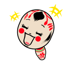 KOKESHI-CHAN sticker #174827