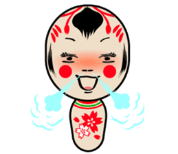 KOKESHI-CHAN sticker #174828