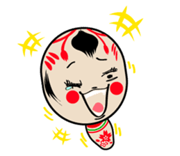 KOKESHI-CHAN sticker #174834