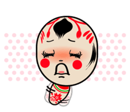 KOKESHI-CHAN sticker #174836