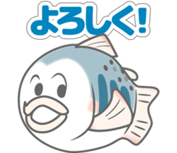 Seema trout and friends. - For anglers. sticker #174841