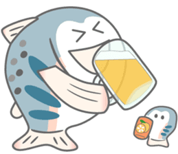 Seema trout and friends. - For anglers. sticker #174847