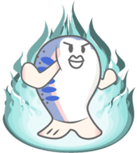 Seema trout and friends. - For anglers. sticker #174851