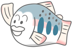 Seema trout and friends. - For anglers. sticker #174857