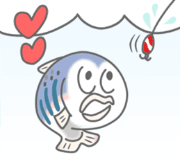 Seema trout and friends. - For anglers. sticker #174859