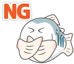 Seema trout and friends. - For anglers. sticker #174862