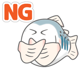 Seema trout and friends. - For anglers. sticker #174862