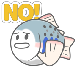 Seema trout and friends. - For anglers. sticker #174863