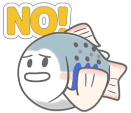 Seema trout and friends. - For anglers. sticker #174863