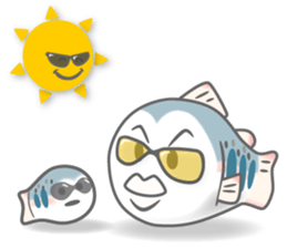 Seema trout and friends. - For anglers. sticker #174865