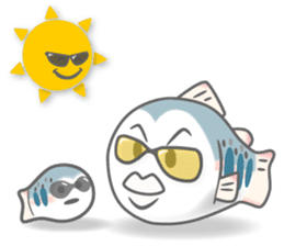 Seema trout and friends. - For anglers. sticker #174865