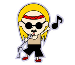 ROCK'N ROLL BAND sticker #175041