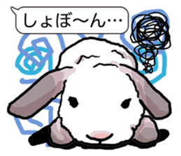 Feelings of Holland Lop Rabbit sticker #175145