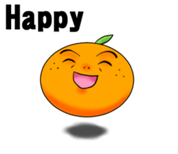 God of mandarin orange sticker #175289