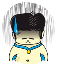 Uncle Jon and Broomstick. sticker #175529