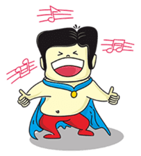 Uncle Jon and Broomstick. sticker #175546