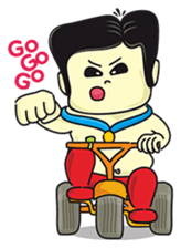 Uncle Jon and Broomstick. sticker #175554