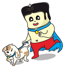 Uncle Jon and Broomstick. sticker #175556