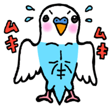 Kawainko (budgerigars) sticker #175676