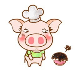 Chirle Pig sticker #175891