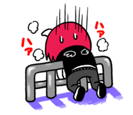 Head-banging cat sticker #176046