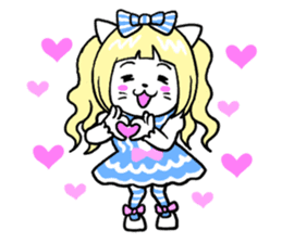 Head-banging cat sticker #176055