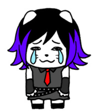 Head-banging cat sticker #176078