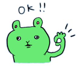 Yamamoto Bear sticker #176324