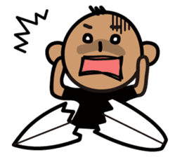 Surfer Taro sticker #176523