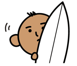 Surfer Taro sticker #176527