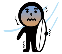 Surfer Taro sticker #176538