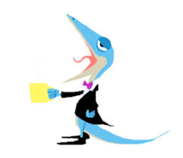 The Frog King and The Lizard Butler sticker #176891