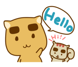 Eyebrow Doggy sticker #177606