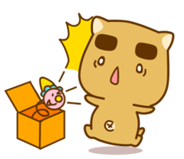 Eyebrow Doggy sticker #177622