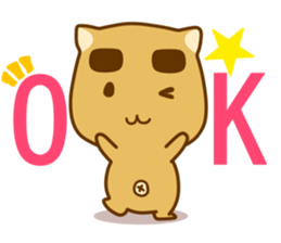 Eyebrow Doggy sticker #177623