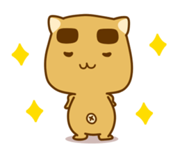 Eyebrow Doggy sticker #177625